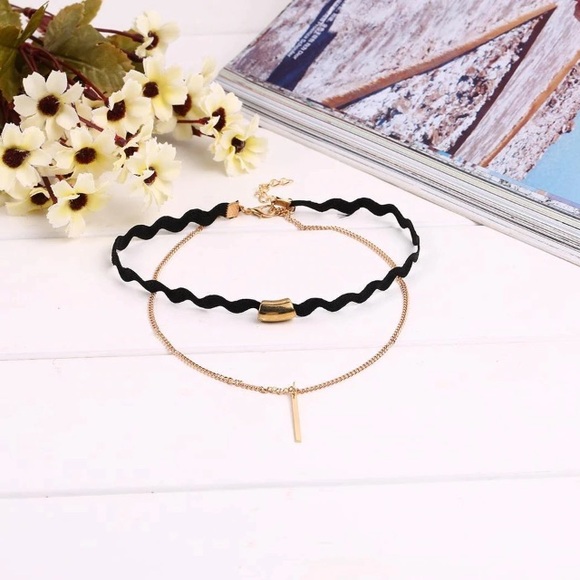 💙💎💲FIRM🛍➕BUNDLE➕🛍4 DISCOUNT!💛BLACK💛CHOKER🖤 - Picture 5 of 8